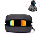 Ski goggles case, sunglasses, a scratch-resistant Snowboard from hard box trä