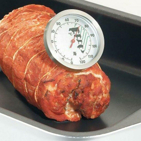 Steel Instant Read Probe Thermometer BBQ Food Cooking Gauge newmc Meat Y2B2