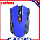 USB Wireless Mouse 1600DPI Adjustable Receiver Computer 2.4GHz Mice for Laptop