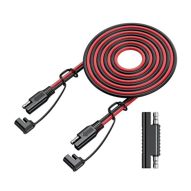 Battery Charging Cable SAE to SAE 12V-36V 16AWG Quick Disconnect Cable (8m)