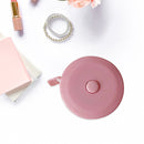 150cm Sewing Tape Measure Retractable Body Height Measuring Meter (Pink) Newly