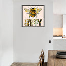 Diamond Painting Kit Bee Full Square Diamond Mosaic Picture Art