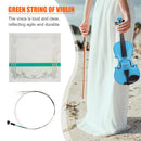 4x Chrome Steel Violin Strings for 4/4 Violin Stringed Musical Instrument Parts