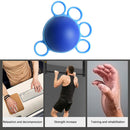 #A Silicone Hand Gripper Strengthener Ball Finger Rehabilitation Trainer Equipme