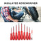 9pcs Professional Insulated Screwdriver Magnetic Slotted Phillips Screw Driver