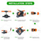 Automatic Garden Sprinklers Rotary Nozzle Water Sprinkler Irrigation Suppli