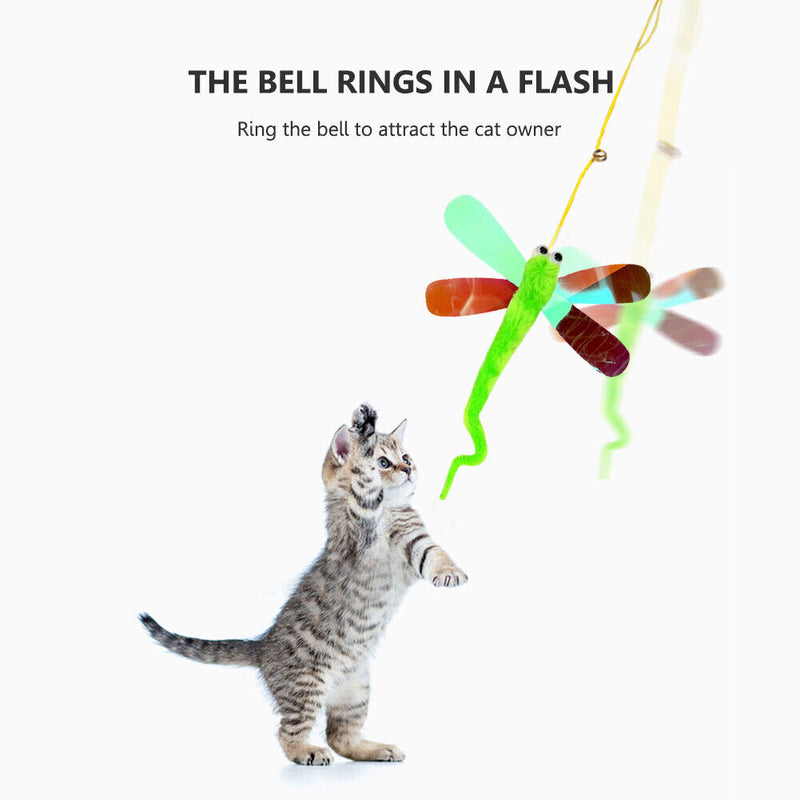 Funny Self-hey Cat Stick Pet Supplies Cat Accessories Adjustable Amusing Cat