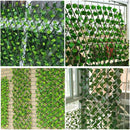 Simulation Fence Artificial Green Leaf Home Garden Yard Decor Wooden Fence Newly