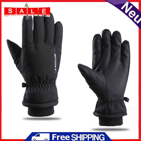 Waterproof Windproof Warm Ski Gloves Anti-Skid Winter Motorcycle Cycling Gloves