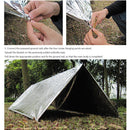 Outdoor Rescue First Aid Blanket Emergency PET Film Lifesaving Thermal Blanke