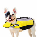 Pet Life Jacket Dog Life Vest Puppy Safety Clothes for Swimming Boating (M)
