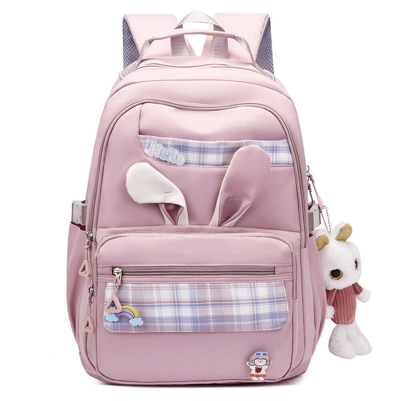 #A Fashion Backpack Cute Rabbit Kids Backpack Pendant Backpacks Children for T