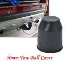 Universal 50mm Auto Tow Bar Ball Cover Cap Hitch Caravan Trailer Protection