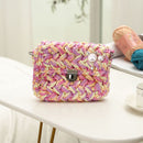 DIY Materials Kit Knitting Crochet Bags Kit Plastic Frame Sheet for DIY Crafts
