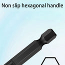 Multifunctional Triangle Drill Bit Glass Ceramic Cross Hex Tile Bits (4mm)