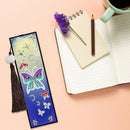 2pcs Creative DIY Diamond Painting Bookmark Leather Tassel Tags Art (SQ060)