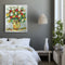 Oil Paint By Numbers Picture DIY Drawing Elegant Flower Nature Acrylic Painti