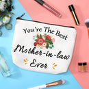 Women Mother-in-law Makeup Bags Zipper Canvas Hanging Toiletries Organizers