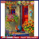 Backyard Flower Oil Paint By Numbers DIY Wall Art Craft Coloring Drawing fo