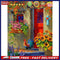 Backyard Flower Oil Paint By Numbers DIY Wall Art Craft Coloring Drawing fo
