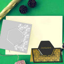 Hollow Flower Panel Border Metal Cutting Dies Paper Cards Cut DIY Craft Y4B9