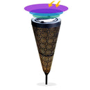Solar Powered LED Garden Lights Posts Waterproof Outdoor Yards Path Lightings