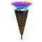 Solar Powered LED Garden Lights Posts Waterproof Outdoor Yards Path Lightings