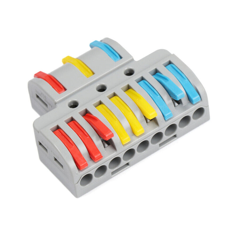 Wiring Quick Wire Connector Terminal Block Push-in Conductor Cable Connectors