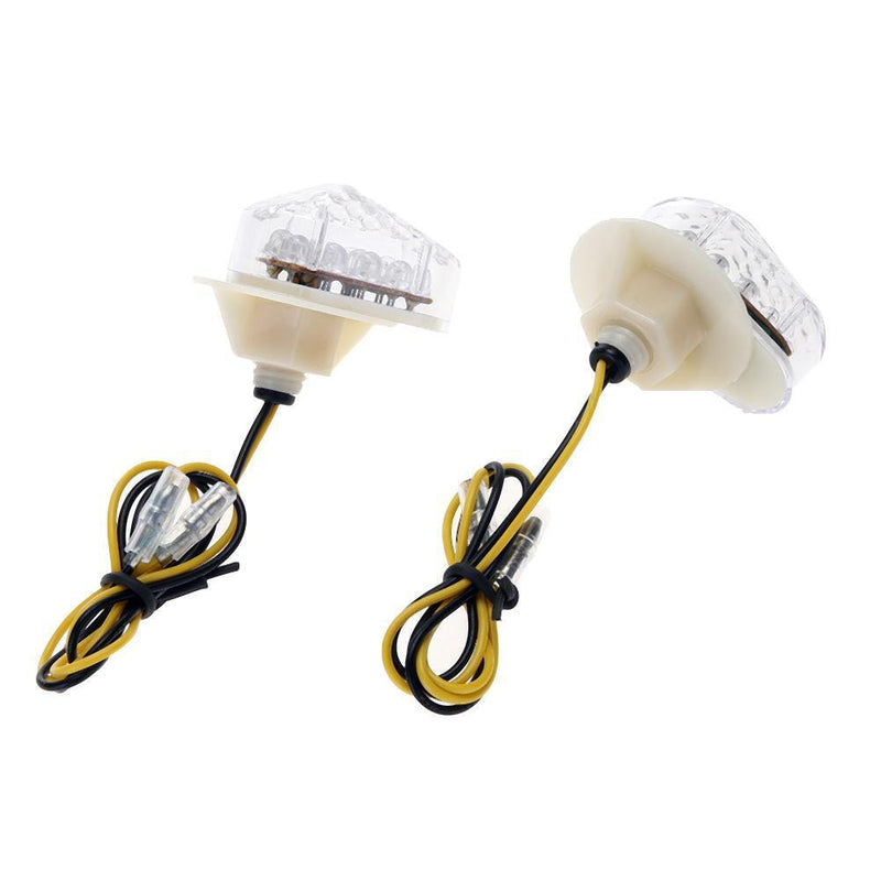 1 Pair LED Turn Signal Blinker Lights for Yamaha FZ6R FZ1 YZF R1 R6 R6S (1)