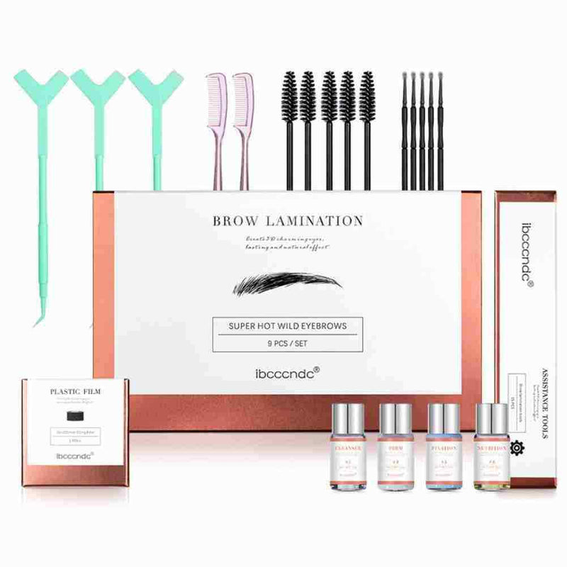 Eyebrow Lamination Kit Perming Makeup Set Lash Curling Set Brow Up UK Lift A4M8