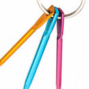 Multicolour Crafts Tools DIY Knitting Needles Crochet Hooks Keychain Aluminum