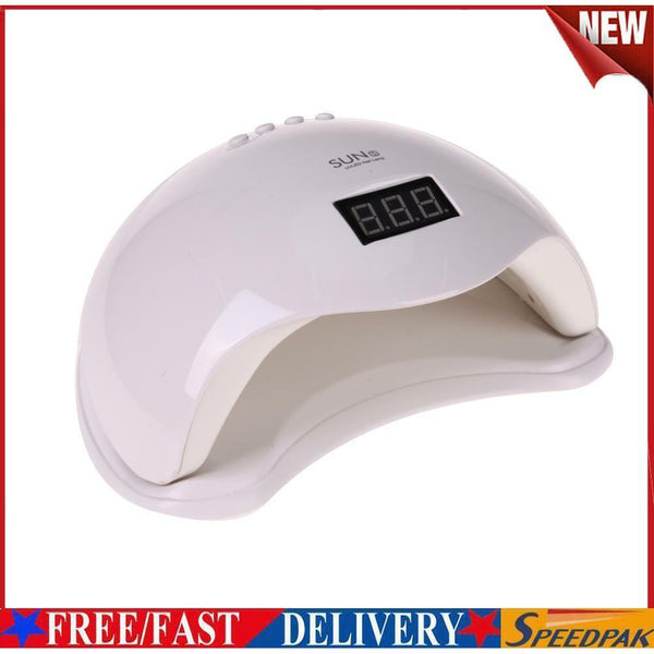 48W Manicure Light Nail Dryer Salon Intelligent Induction LED UV Lamp (UK) #F