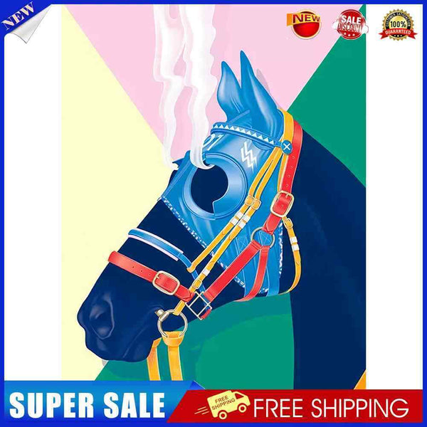 DIY Diamond Embroidery Cartoon Horse Diamond Painting Mosaic Drawing Handicraft