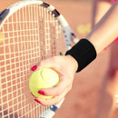 Wrist Brace Support Sweatband Tennis Sports Running Wristband Sweat Band To