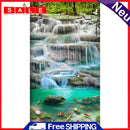 Waterfall Oil Paint By Numbers DIY Handpainted on Canvas Wall Art Gift Unframed