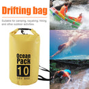Waterproof Dry Bag Pack Sack Swimming Kayaking River Trekking (10L Yellow) Newly