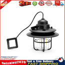 LED Camping Lamp Iron Outdoor Hanging Lantern USB Rechargeable (Short) Newly