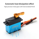 25kg Digital Servo 180 Degree Stainless Steel Gear Servo Waterproof Arms Newly