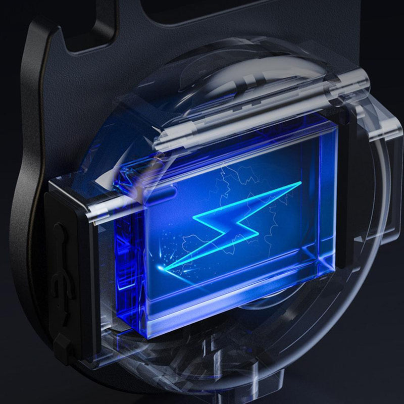 USB Keychain Flashlight Emergency Camping Hiking Work Light Corkscrew (A)