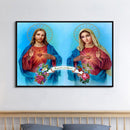 QINGCHU 5D Diamond Painting, DIY Cross Stitch Embroidery Painting Kits, Character