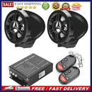 Remote Control Motorcycle Alarm System MP3 FM Radio Bluetooth Speaker Ampli