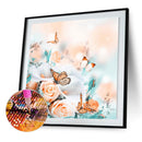 5D DIY Full Drill Diamond Painting Flower Cross Stitch Embroidery Mosaic Cr