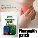 6pcs Herbal Pharyngitis Sore Throat Plaster Treatment Patch Pain Relief Newly