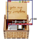Wooden Music Box, Engraved Musical Box, Valentine Gifts for Girlfriend Wome
