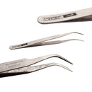 Anti-Magnetic Stainless Steel Curved Tweezers Pliers P1