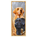 5D DIY Full Drill Diamond Painting 2 Dogs Cross Stitch Embroidery (Z415)