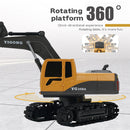 1/24 6CH RC Excavator Toys Remote Control Engineering Car Electric Trucks Newly
