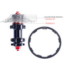 RISK Aluminium Alloy Road Bicycle Hub Washer MTB Bike Bottom Bracket Washers