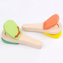 Castanets Musical Instruments Baby Wooden Clapper Educational Gift Random Color