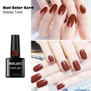 Nail Art Polish Palette Dot Flat Nail Color Card Display Tools (Skin Color)